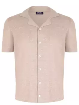 Рубашка из хлопка и льна