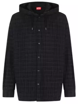 Рубашка из хлопка и вискозы