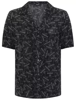 Рубашка из вискозы BALMAIN