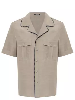 Рубашка из вискозы и купро BALMAIN
