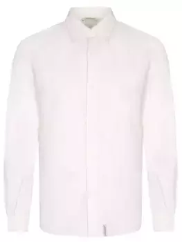 Рубашка из вискозы и льна