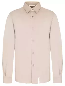 Рубашка из вискозы и льна