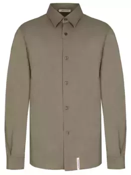 Рубашка из вискозы и льна