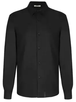 Рубашка из вискозы и льна