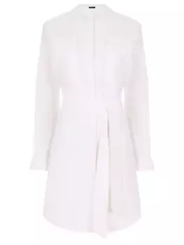 Рубашка из вискозы и льна