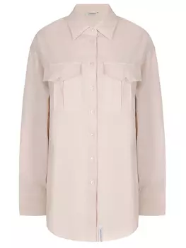 Рубашка из вискозы и льна HINNOMINATE