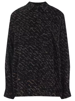 Рубашка из вискозы с принтом