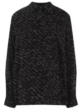 Рубашка из вискозы с принтом