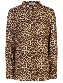 Рубашка из вискозы с принтом