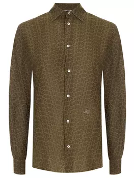 Рубашка из вискозы с принтом JACOB COHEN