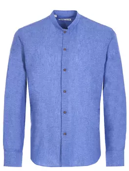 Рубашка изо льна и хлопка