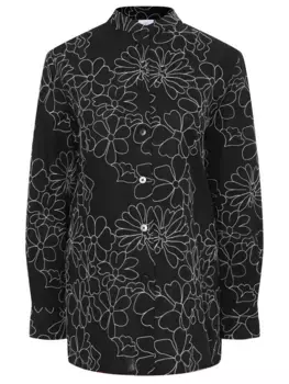 Рубашка изо льна и хлопка