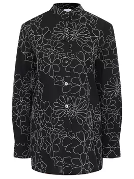 Рубашка изо льна и хлопка BOGNER