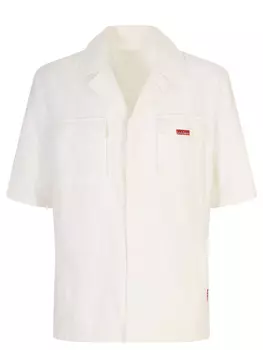 Рубашка изо льна и хлопка LEWEL