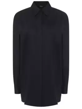 Рубашка изо льна и шерсти