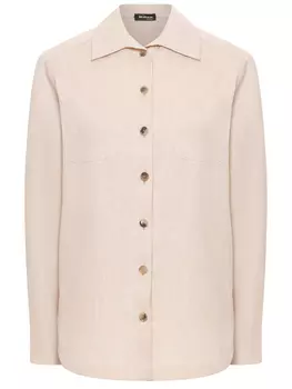 Рубашка изо льна и шерсти