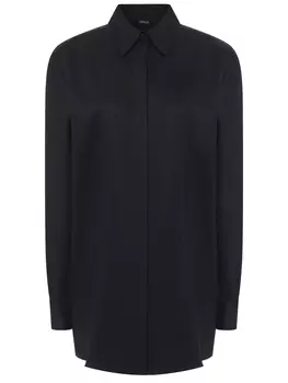 Рубашка изо льна и шерсти KITON