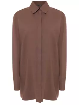 Рубашка изо льна и вискозы KITON