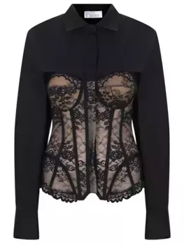 Рубашка комбинированная