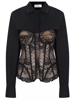 Рубашка комбинированная