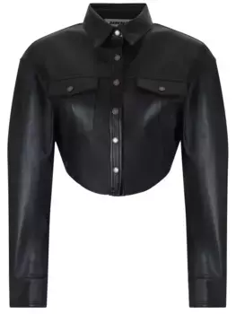 Рубашка кожаная