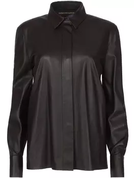 Рубашка кожаная