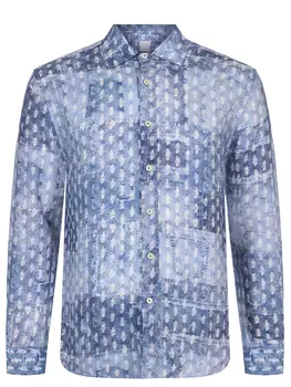 Рубашка льняная 120% LINO