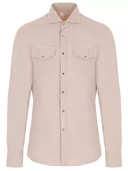 Рубашка leisure fit хлопковая