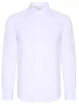 Рубашка Leisure Fit хлопковая BRUNELLO CUCINELLI