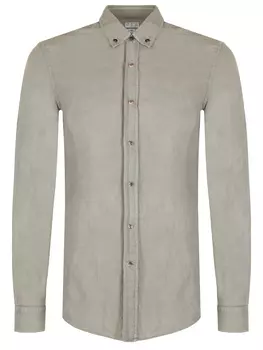 Рубашка Leisure Fit льняная BRUNELLO CUCINELLI