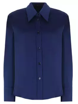 Рубашка однотонная