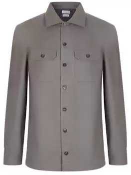 Рубашка однотонная