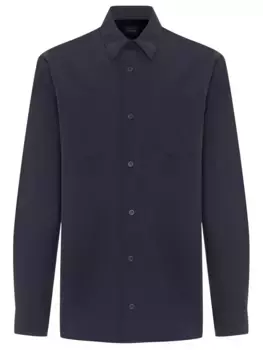 Рубашка однотонная