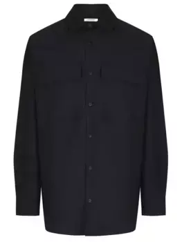 Рубашка однотонная