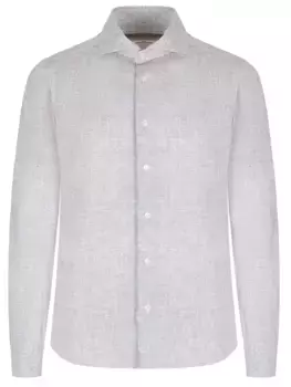 Рубашка однотонная