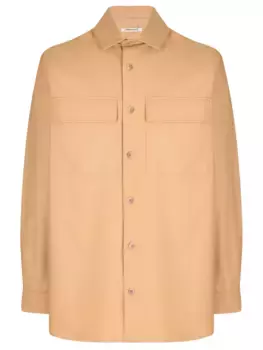 Рубашка однотонная