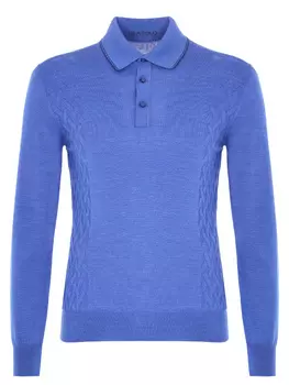 Рубашка-поло из шерсти