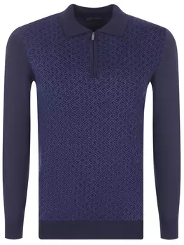 Рубашка-поло с узором