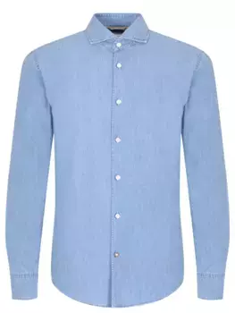 Рубашка Regular Fit джинсовая