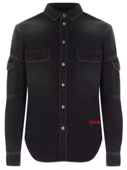 Рубашка Regular Fit джинсовая