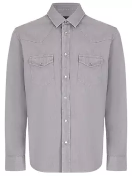 Рубашка Regular Fit джинсовая