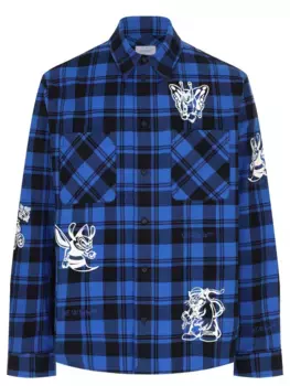 Рубашка Regular Fit хлопковая