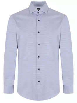 Рубашка Regular Fit хлопковая HUGO