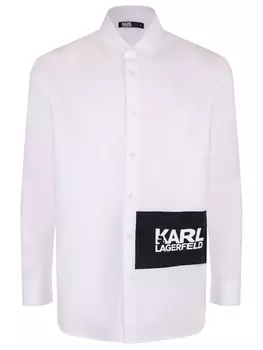 Рубашка Regular Fit хлопковая KARL LAGERFELD