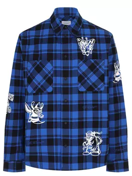 Рубашка Regular Fit хлопковая OFF-WHITE