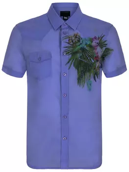 Рубашка Regular Fit хлопковая ROBERTO CAVALLI