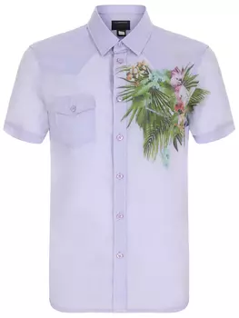 Рубашка Regular Fit хлопковая ROBERTO CAVALLI