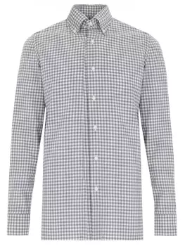 Рубашка Regular Fit хлопковая в клетку
