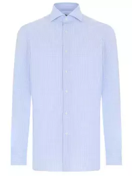 Рубашка Regular Fit хлопковая в клетку