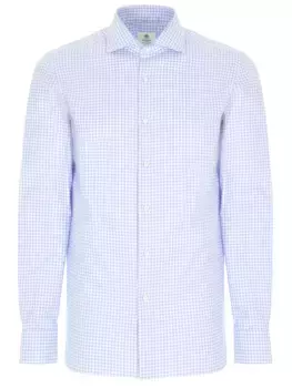 Рубашка Regular Fit хлопковая в клетку